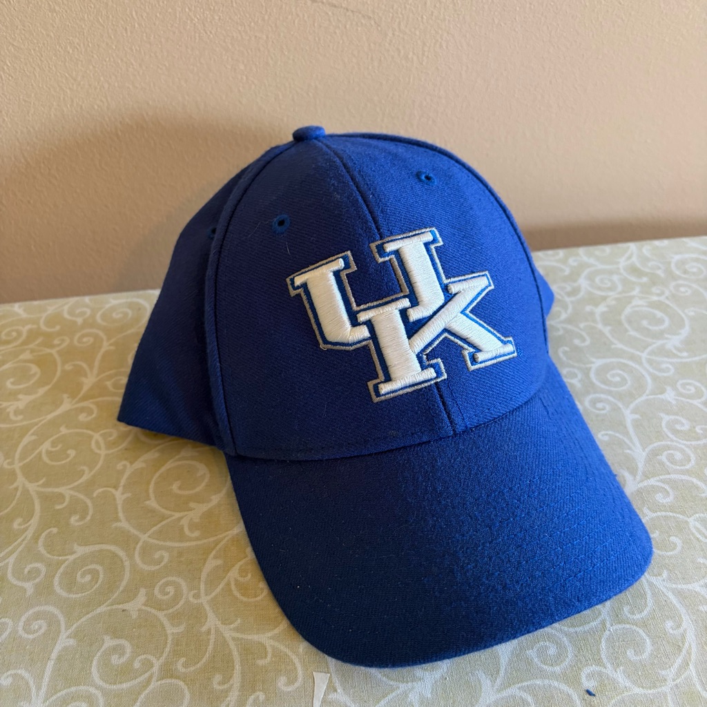 Blue University Of Kentucky Uk Baseball Cap Hat